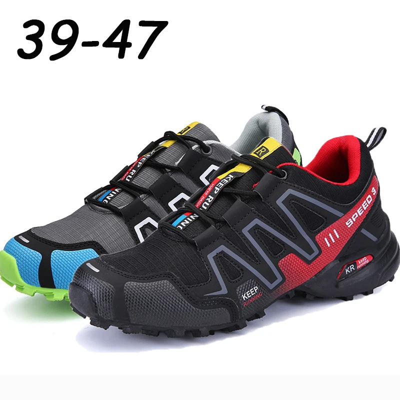 

39-47 Men Outdoor Trekking Tactical Boots Hiking Shoes Waterproof Breathable Hunting Shoes Men Sport Shoes Winter botas tacticas