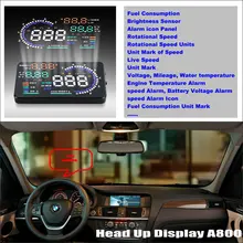 Car HUD Head Up Display For For BMW X3 E83 X5 E53 E70 X6 E71 – Safe Driving Screen Projector Refkecting Windshield