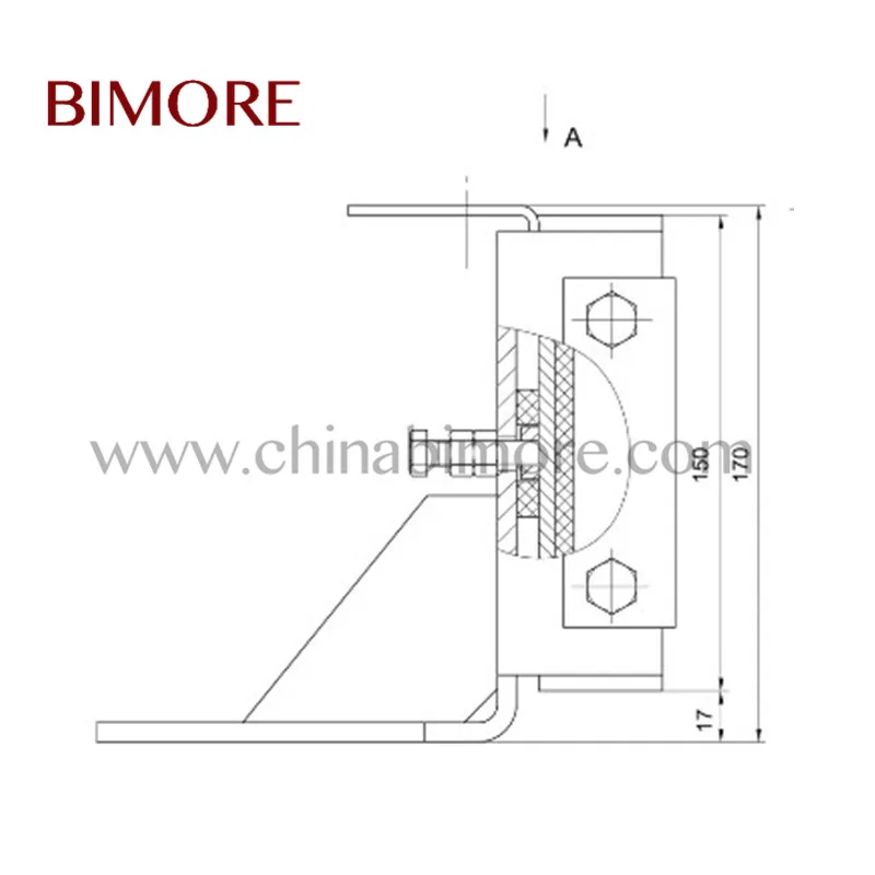 DX20 Elevator Guide Shoe for Hitachi 10 16mm 2