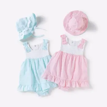 

2020 New Summer Baby Rompers Infant Baby Girls Pink Lcae Jumpsuit Nreborn Cute Climbing Rompers Short Sleeved Jumpsuit Pajamas