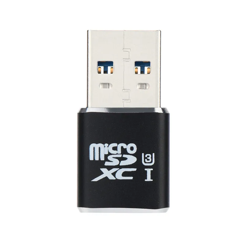 USB 3,0 Mini Card Reader/MICRO SD/SDXC Алюминий TF Card Reader карта записывающего устройства A7