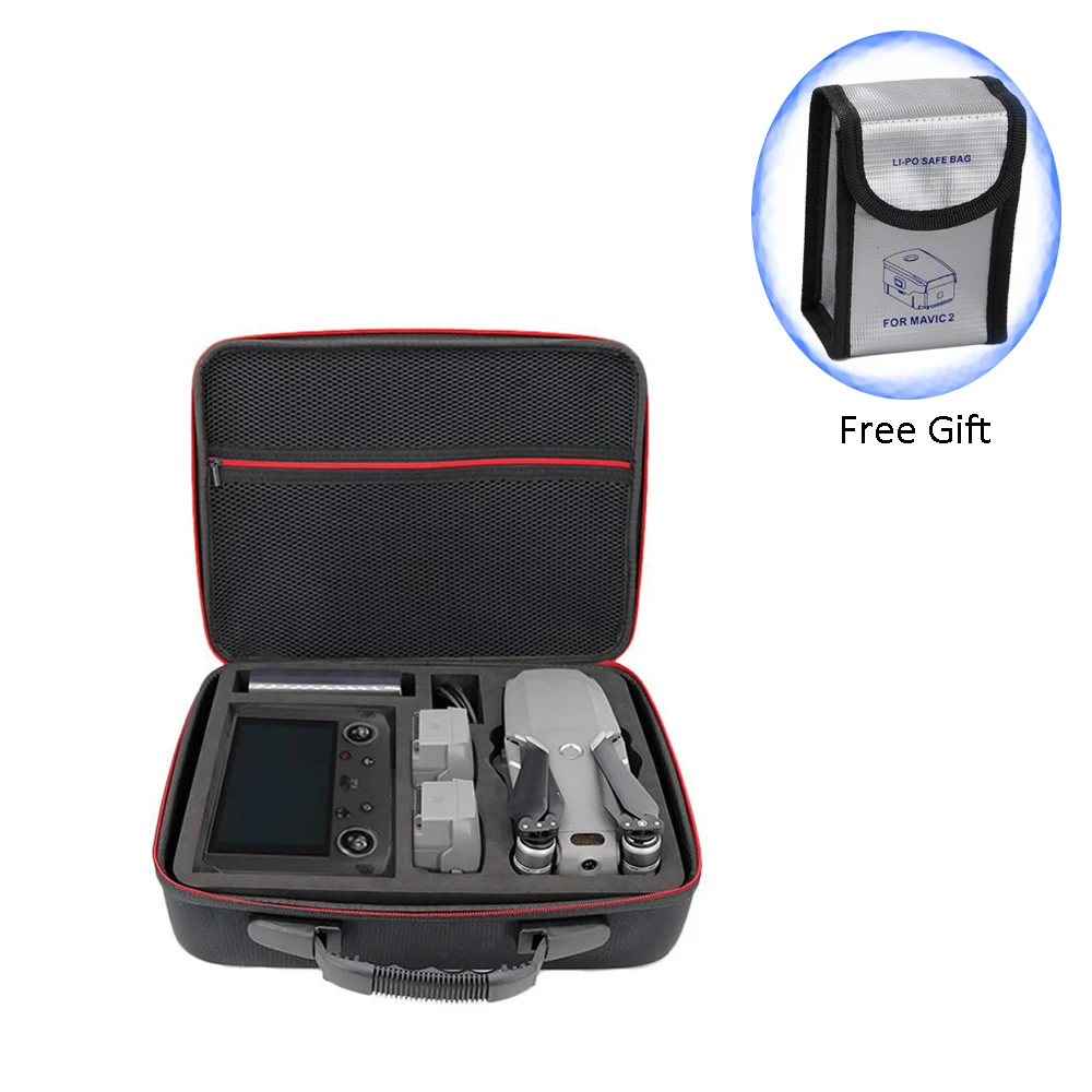 

Remote Controller Case for DJI Mavic 2 Case Mavic 2 Pro Case Smart Controller Carry Bag Mavic 2 Zoom Drone Carrying Case Bag