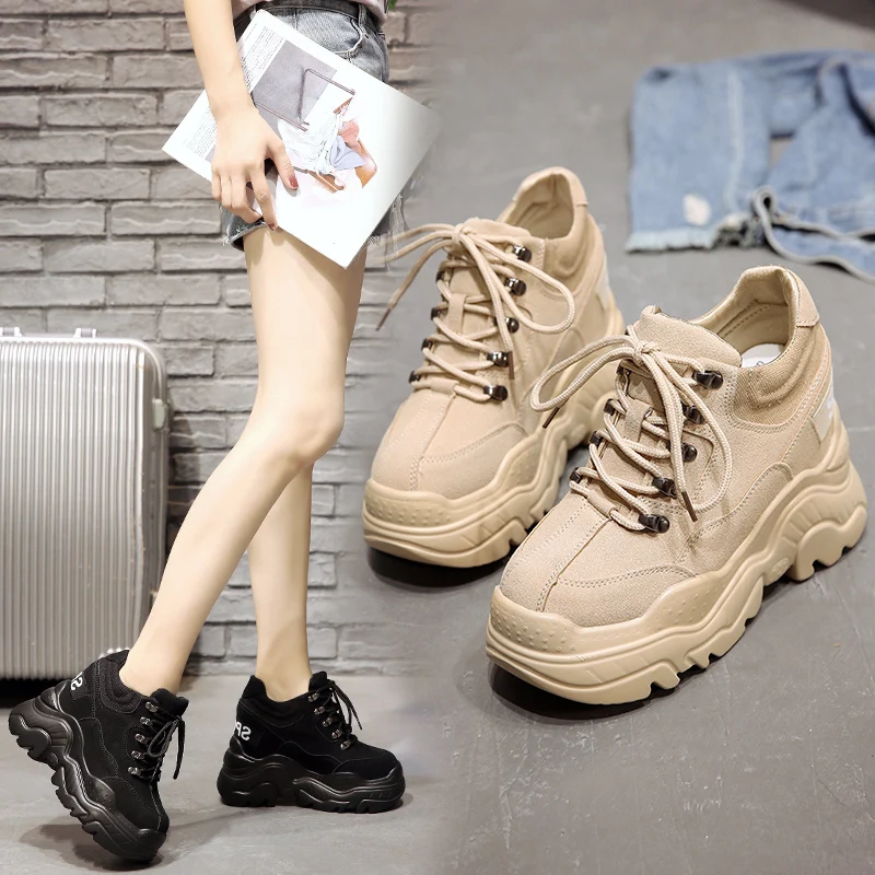 12cm platform shoes