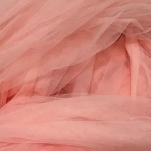 Нейлоновая супер мягкая тонкая сетка тюль крошечная сетка отверстие чистой, 165 см Ширина 9 м/лот персиковый розовый для свадебного платья, пачка, костюм