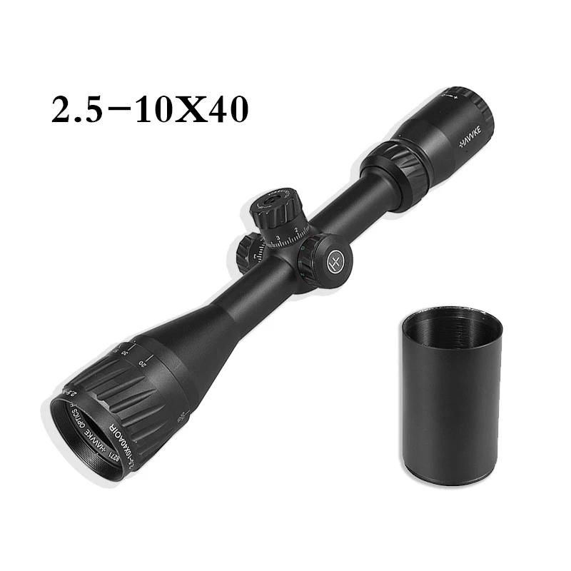 

2.5-10X40 Hunting Scopes Riflescope Luneta Para Rifle Riser Telescope Mildot Optics Airsoft Acog Red Dot Sight Ak 47