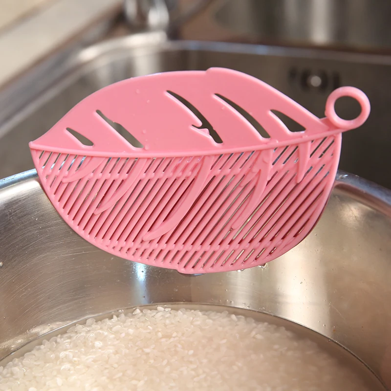 Креативный фильтр Colanders ситечко в форме листа промывка риса гаджет лапша
