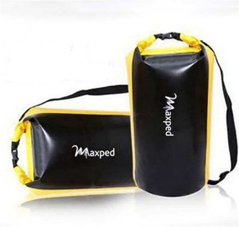 Maxped Thickened PVC Drifting Bag Waterproof Dry Bag Backpack Canoe Kayak Rafting Floating Storage Bags Folding Travel Kits