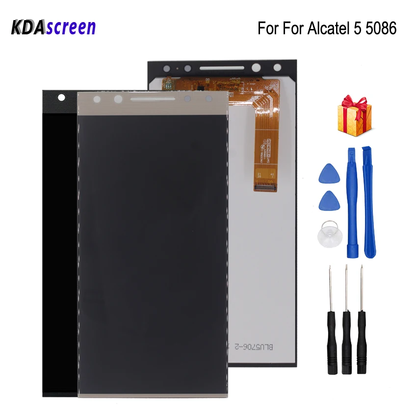 

Original For Alcatel 5 5086 5086A 5086D 5086Y LCD Display Touch Screen Digitizer Phone Parts For Alcatel 5086 Screen LCD Display