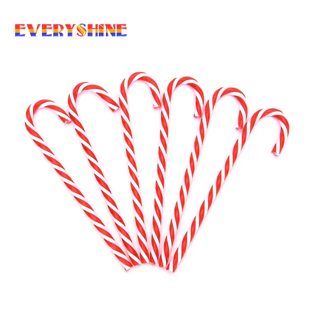 Plastic Candy Cane Decorations 100 Happy New Year 100pcslot Plastic Candy Cane Ornaments 35 Plastic Candy Cane Decorations 100 Happy New Year 100pcslot Plastic Candy Cane Ornaments 35