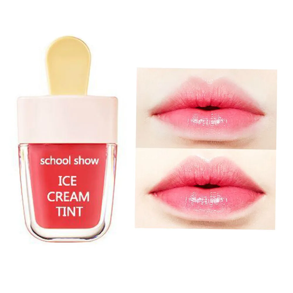 

Korean style ice cream liquid Lipstick cute colors Lip Paint Matte Lipstick Long Lasting Shiny lipstick for Woman Princess