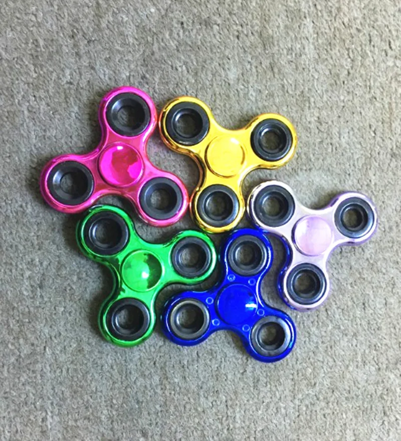 Spinner Fidget Gold Plating Hand Finger Spinner Function ...