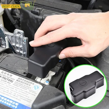 

For Nissan X-Trail XTrail Rogue T32 2017 2018 Car Engine Battery Cell Anode Negative Electrode Protector Cover Trim Knob Ring