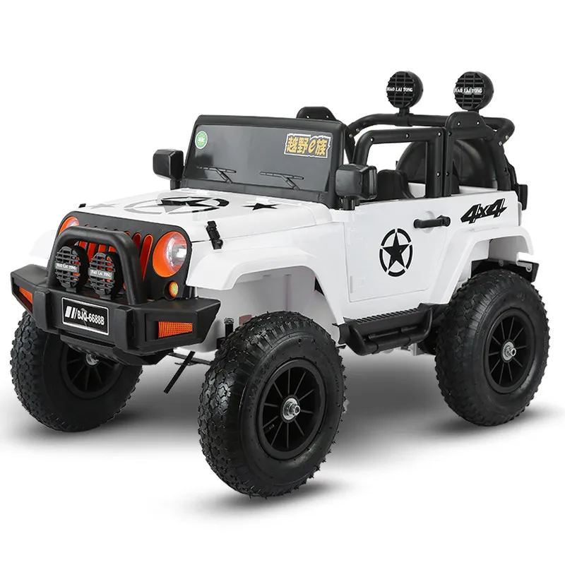 Four Wheel Drive Kids Electric Cars Children Car Ride On 1 Four Wheel Drive Kids Electric Cars Children Car Ride On 1 5 Years Riding Toy Off Road Vehicle With Pneumatic In From Toys