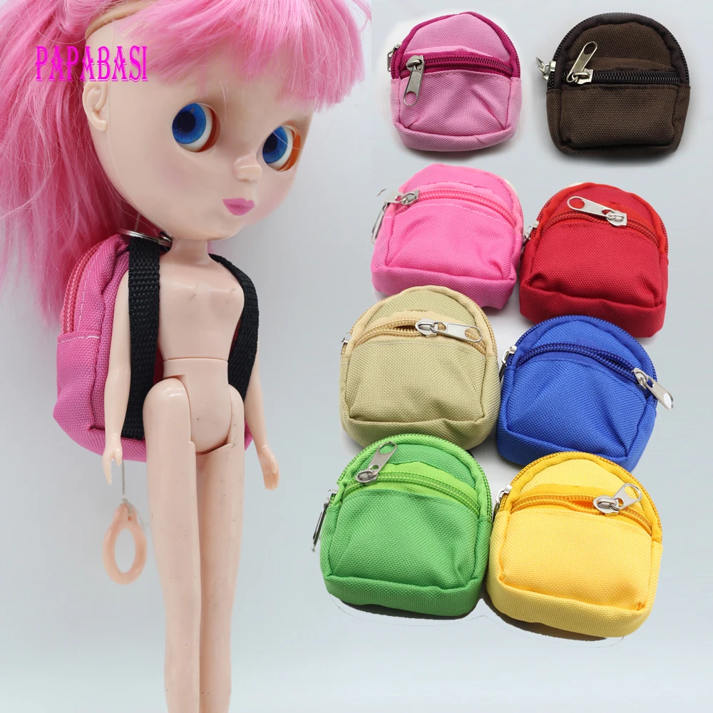 1 шт. куклы рюкзак для куклы Барби для BJD 1/6 blyth кукла сумка аксессуары