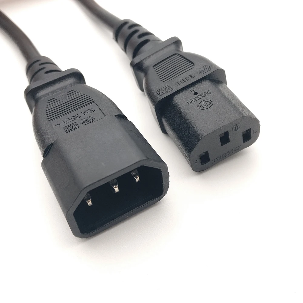 European 2pin Male Plug to IEC 320 C5 Adapter Cable For Notebook Power Supply 1 PCS EU Adaptor Cord | Электроника