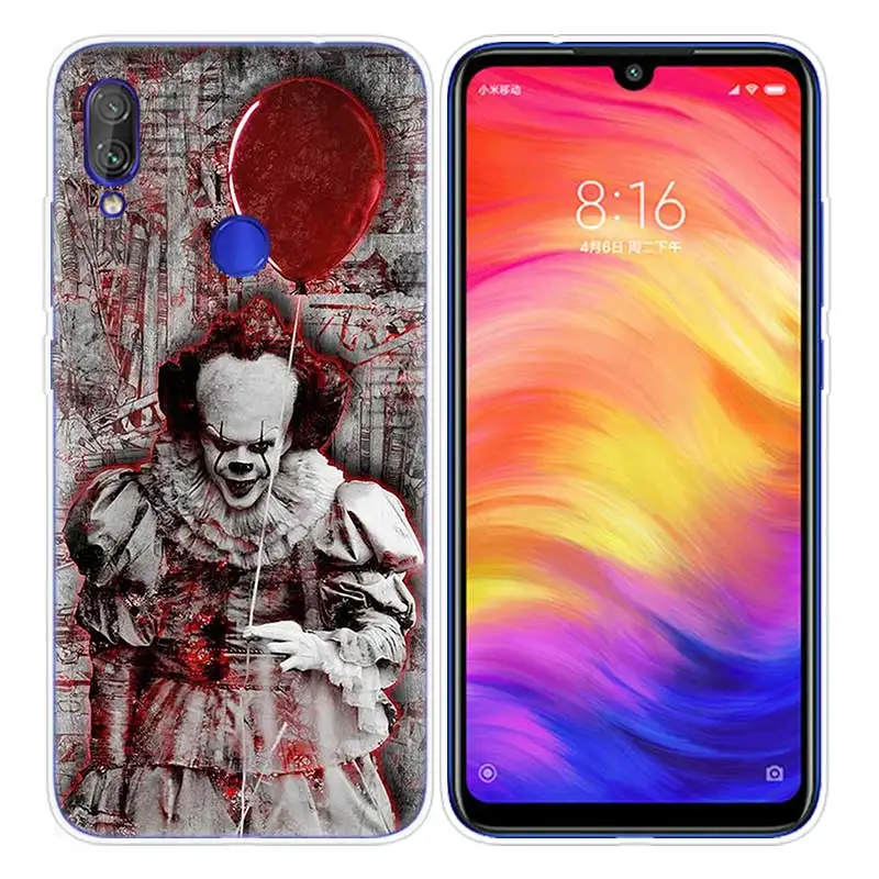 Чехол Pennywise с рисунком клоуна для Xiaomi mi Play 8 A2 6X, чехол для Red mi 6 6A Note 7 6 5 4 4X Lite Pro, задняя крышка - Цвет: 09