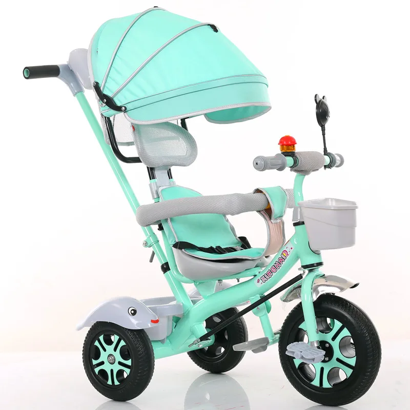 

Child Tricycle Bicycle 1-2-3-6-year-old Baby Wheelchair Kids Bike Three Wheels Stroller 2 In 1 Buggies 3 Wheel Stroller Tricycle