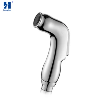 

Hongdec ABS Toilet Hand Held Bidet spray Cloth Diaper Shattaf Sprayer Chrome