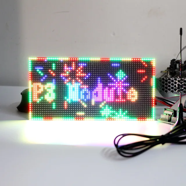 P2 5 Indoor Full Color Led Display Module 64x32 160mm X80mm Pinball Machine Led Panel P2 5 Led Matrix Compatible With Pin2dmd Led Displays Aliexpress