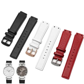 

21*18mmBlack white red New High quality Watch Band Mens strap For K4A211C3/ K4A211C6 Substitute Convex mouth strap pin buckle