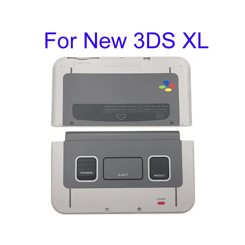 20 шт для SNES ограниченный корпус чехол для New 3DS XL LL Передняя Задняя Лицевая панель для nintendo New3DSXL