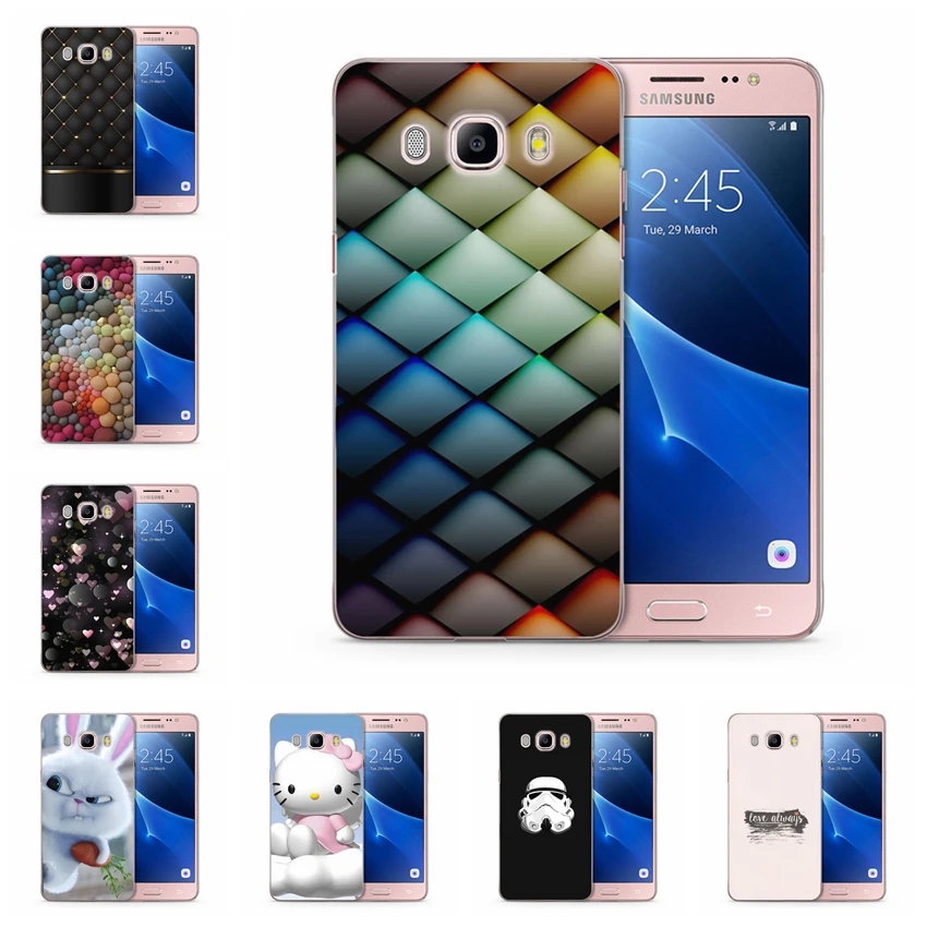 Case For Samsung Galaxy A3 A5 2016 2015 2017 prime J1 J3 J5 J7 TPU Colorful landscape Soft Painted Design Cover Fundas N143 |