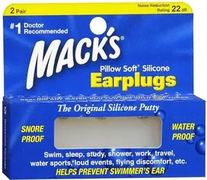 Macks tapones oidos silicona infantil 12 uds