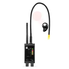 RF анти-шпионский детектор беспроводной сканер, лазерный объектив GSM искатель устройств, детектор шпиона для подслушивания, Candid видео, gps трекер