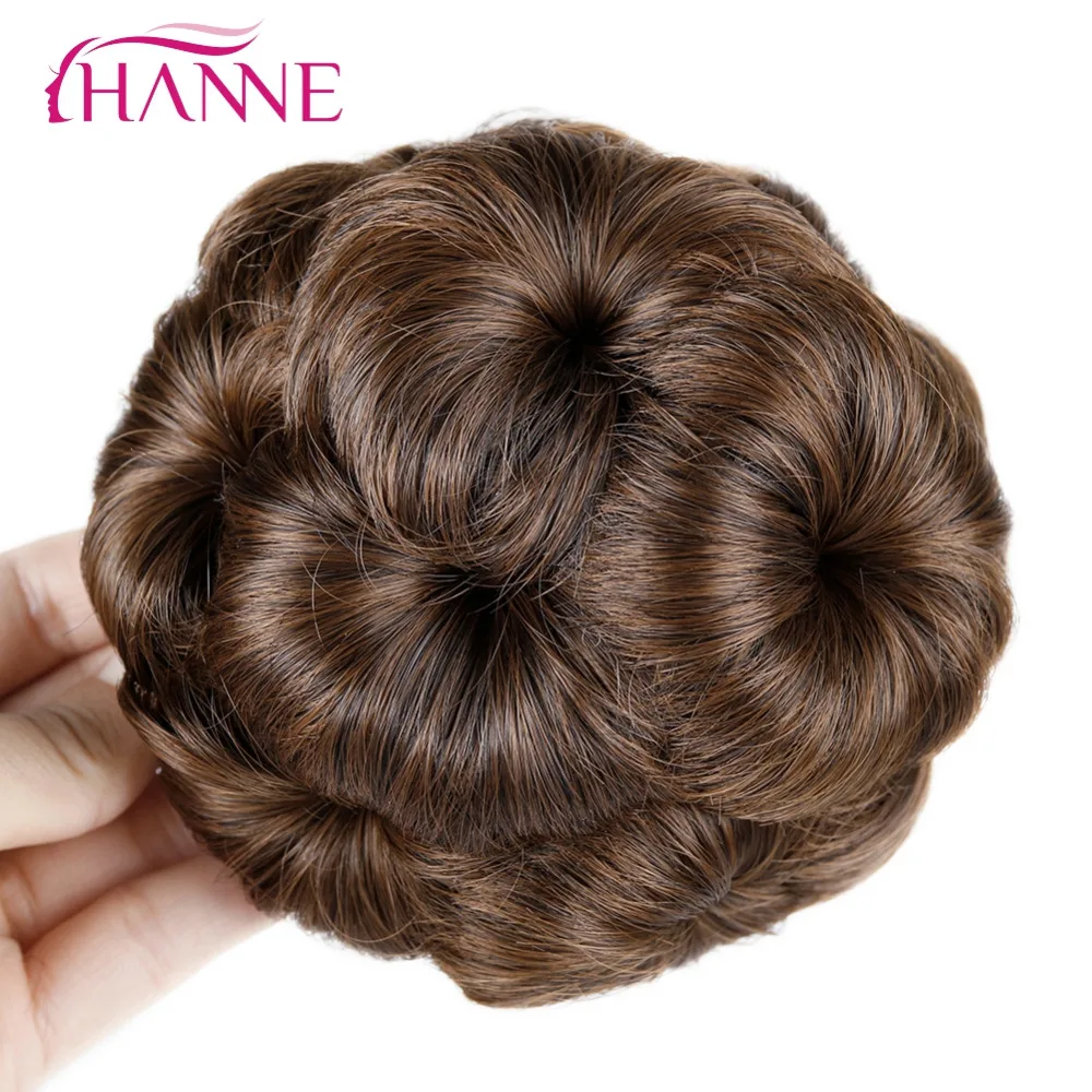 HANNE Hair Women Chignon Hair Bun Donut Clip In Hairpiece ...
