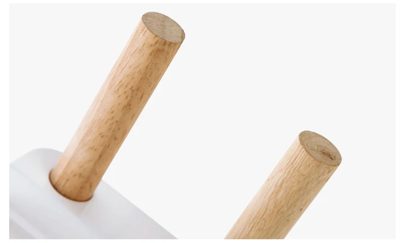 TUUTH Wooden Pot Rack Spoon Holder Pan Cover Lid Rest Stand Home Applicance Drain Rack The Goods For Kitchen Accessories A5