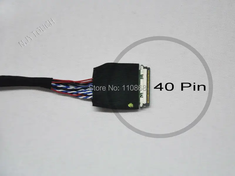 40 Pin светодиодный кабель для 8," N089L6-L02 B089AW01 LP089WS1-TLA1 HSD089IFW1 lcd TFT