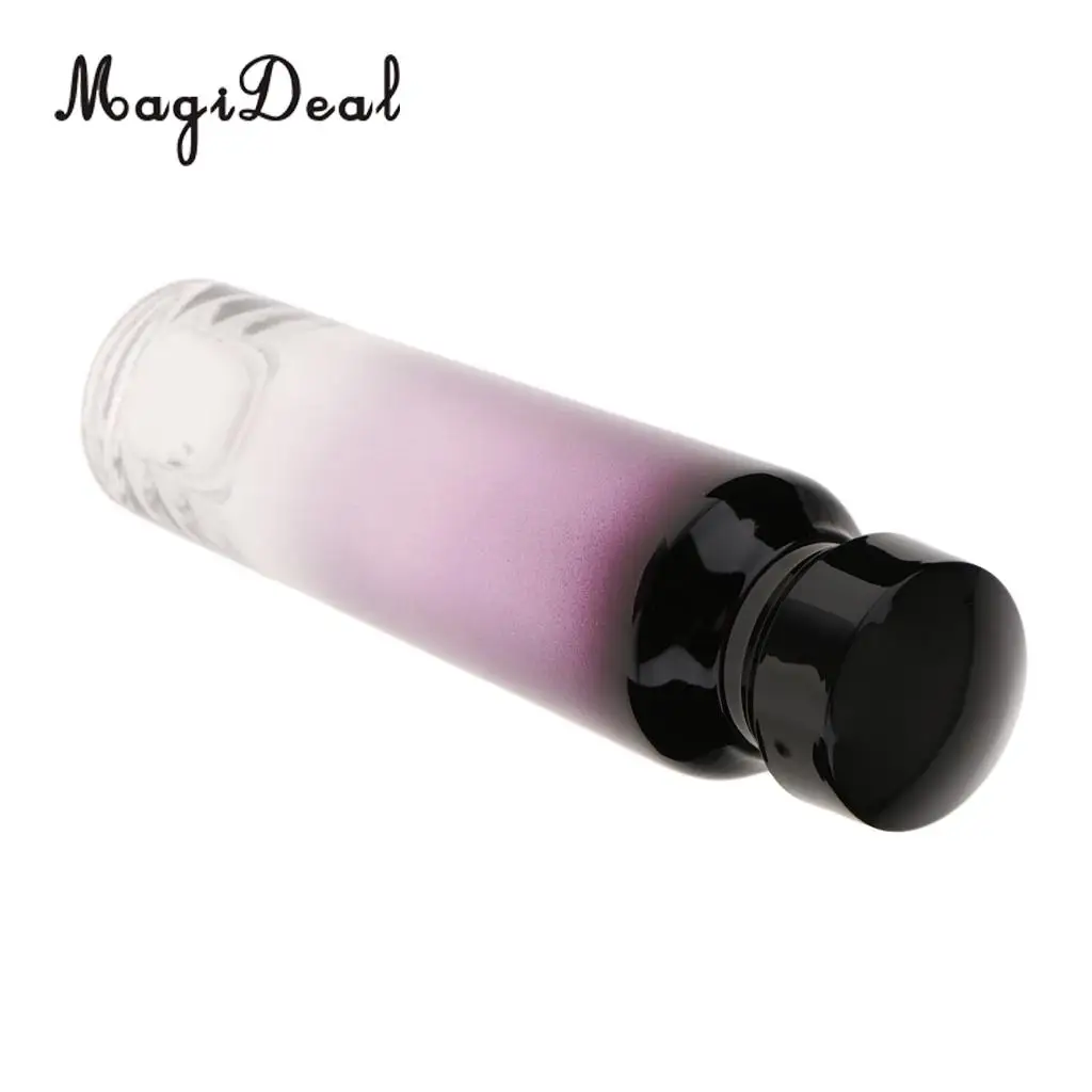 100ml Purple Glass Empty Reusable Bottle Jar Make Up Container Holder with Screw Lid for Face Treatment Lotion Essential Oil