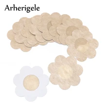 Arherigele 50 пар груди лепесток Сексуальная одноразовые мягкая соска покрытия ленты Наклеить Бюстгальтер Pad Pastie для Для женщин интимные аксессуары