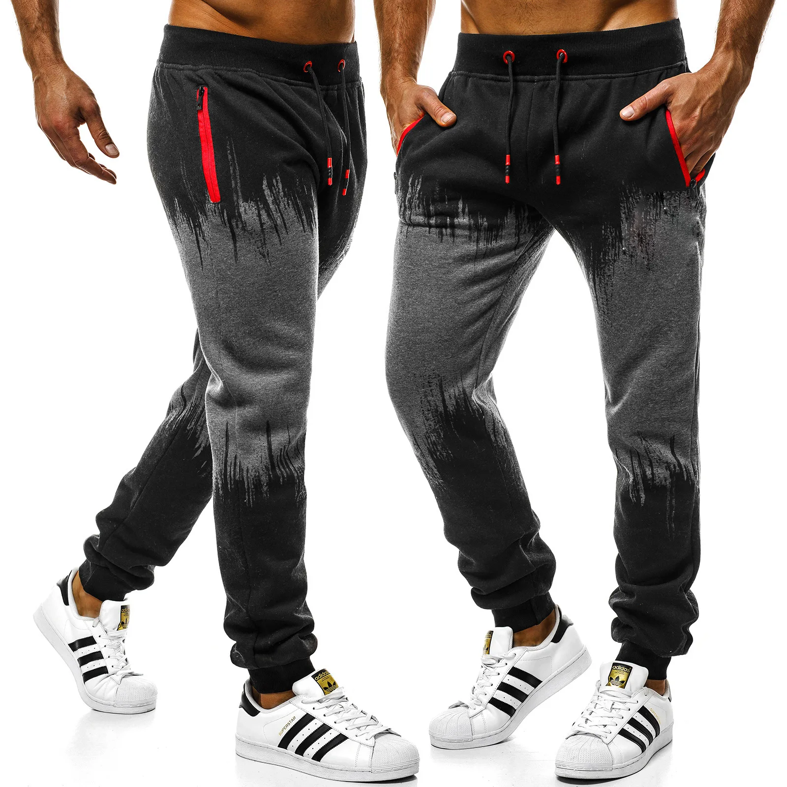 Спортивные штаны для мужчин, мужские повседневные спортивные штаны, тонкие мужские штаны в стиле хип-хоп, штаны для уличного бега