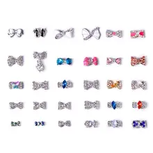 10 шт, новинка, 30 стилей, Стразы для ногтей, бант, сплав, аксессуары для ногтей, имбуе, бриллиант, жемчуг, ювелирное изделие для ногтей, кристалл, дизайн ногтей, сделай сам, ювелирное изделие