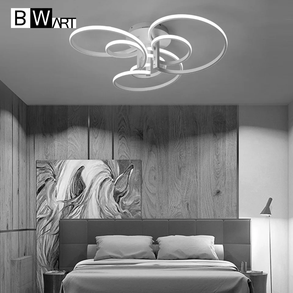 

BWART Aluminum Modern led chandelier home lighting ceiling chandelier fixtures for living room bedroom Lobby Commercial place