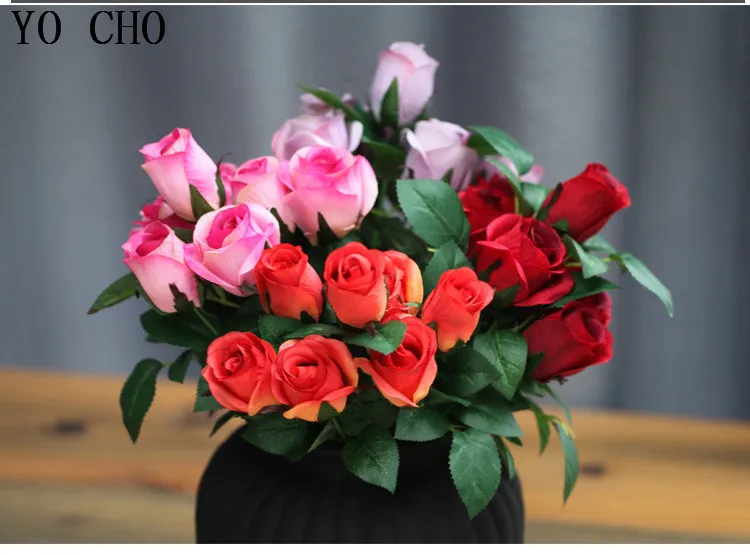white garland christmas decoration rose artificial flower for home decor