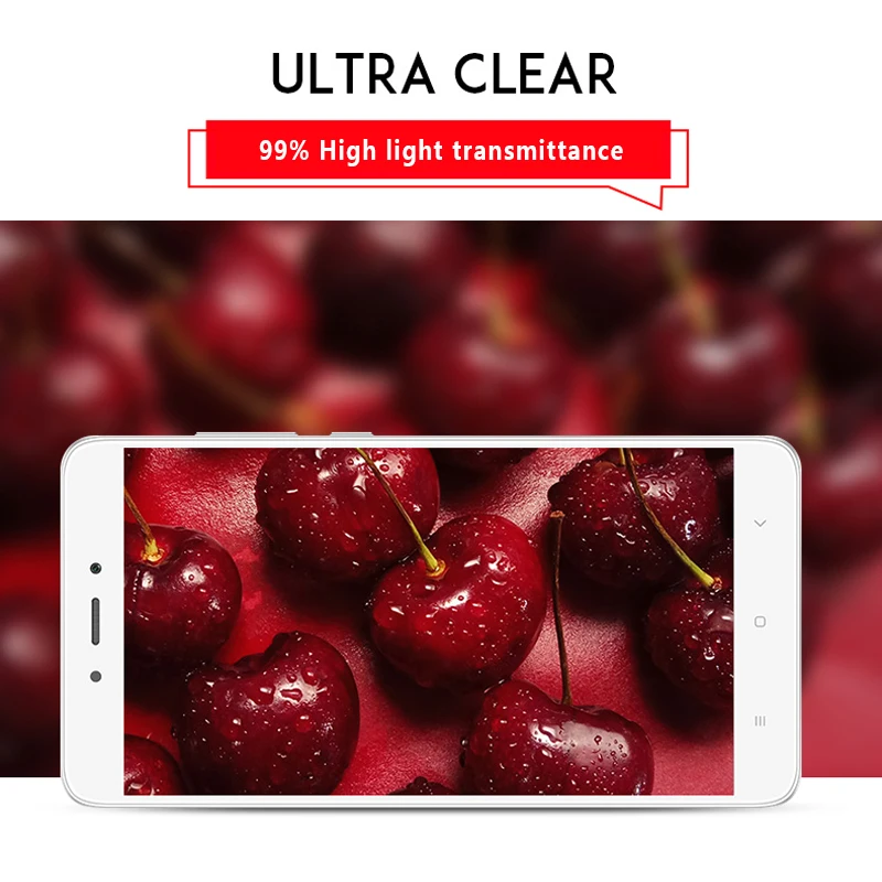 Защитное стекло закаленное 9H 2.5D для Xiaomi Redmi 4A 4 Prime 4X 3 3S Note Pro|Защитные стёкла и