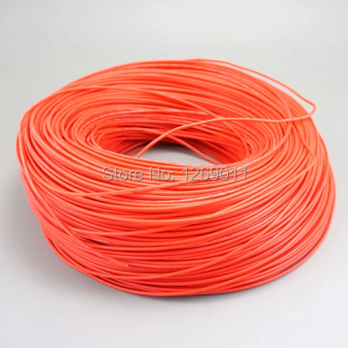

20AWG 1Pin Red Silicon Tinned Copper Wire Line