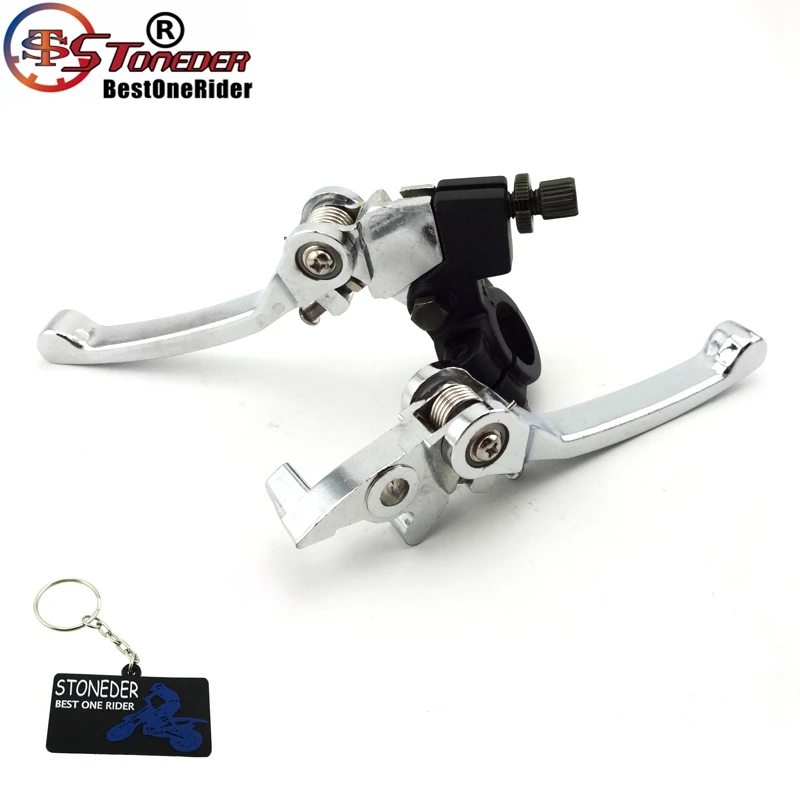 

STONEDER Aluminum Brake Clutch Handle Lever For Chinese Pit Dirt Motor Bike Motocross 90cc 110cc 125cc 140cc 150cc 160cc