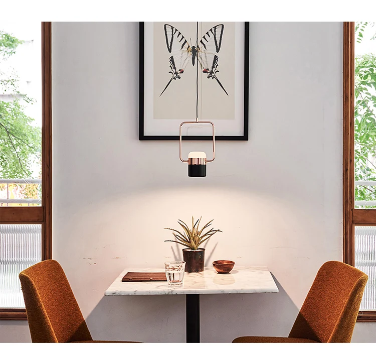 Современный минималистичный Бар Ресторан мульти-голова молекулярные вращающиеся подвесные лампы скандинавские спальни прикроватные металлические подвесные светильники