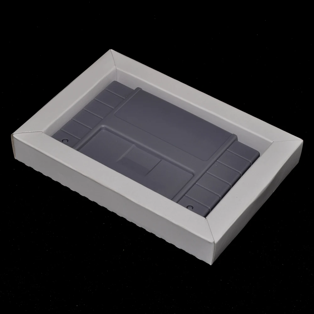 For SNES Carton Inner Inlay Insert Tray for PAL & NTSC Game Cartridge Protector Case