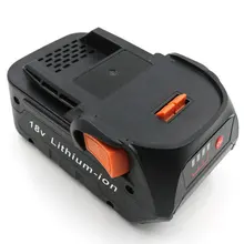 R840083 Инструмент Аксессуары Электродрели Li-Ion Батареи 18 В 3000 мАч Для AEG RIDGID 18 В 3.0Ah Электроинструмент Запчасти