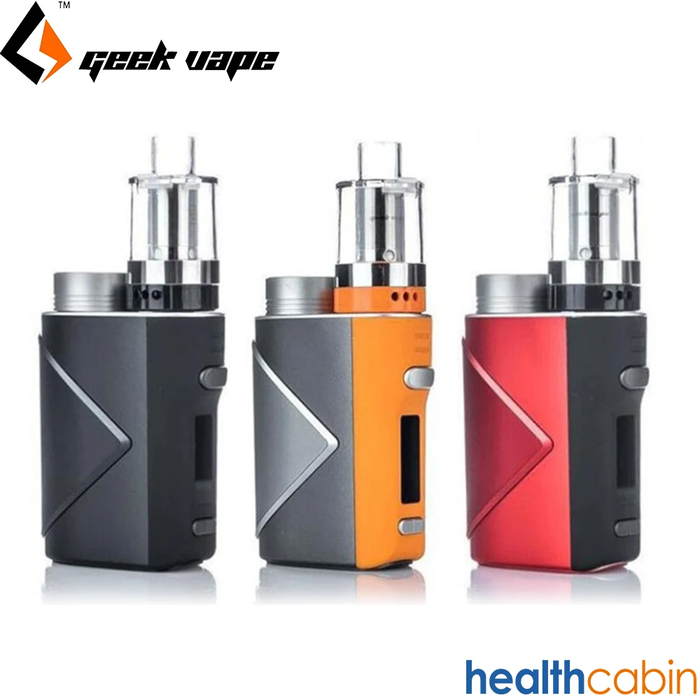 

Geekvape Lucid 80W Kit 4ml Capacity Atomizer Vaporizer Powered By Single 18650 Battery AS Chipset Electronic Cigarette Vape Kit