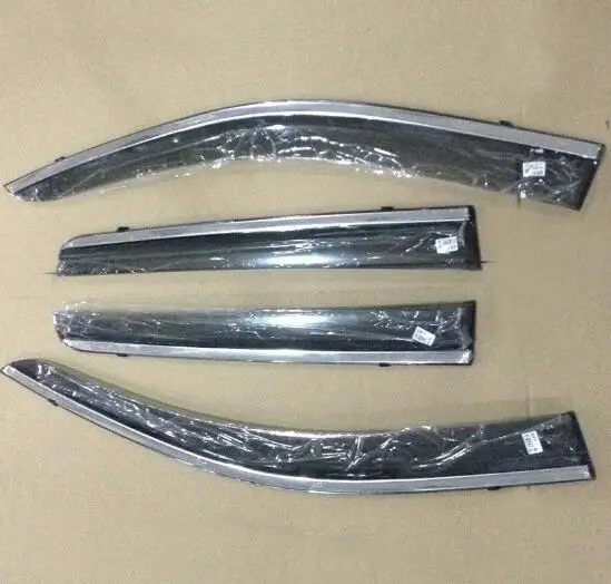 4 Pcs Window Rain Visor All Car Windows Protection Rain Shield Visor