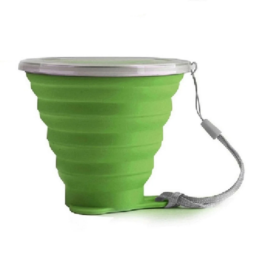 ME-FAM-270ml-Stainless-Steel-Silicone-Folding-Cup-With-Lanyard-Dustproof-Cover-Lid-Outdoor-Coffee-Cups