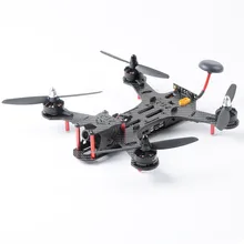QAV220 Balap Drone Quadcopter Kit RTF FPV 2204 2300KV 700tvl Kamera F3 FC Badai Racing 3 K Serat Karbon