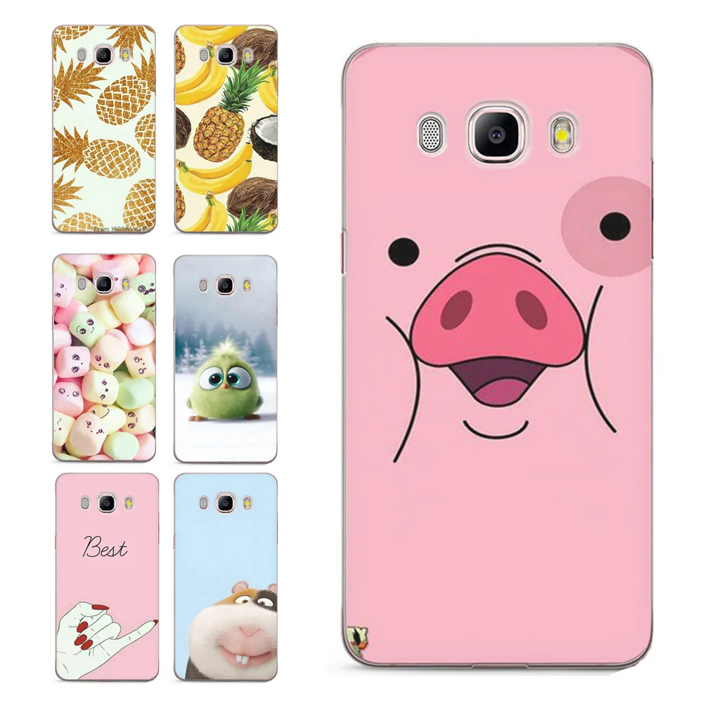 

For Samsung Galaxy A3 A5 2016 2015 2017 prime J1 J2 J3 J5 J7 G530H S8/plus Note 8 TPU Soft Pineapple Painted Case C007