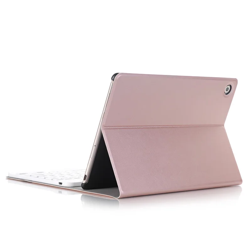 Luxury Keyboard Case for Huawei MediaPad M5 10 10.8'' Leather Cover Stand Bluetooth keyboard Tablet