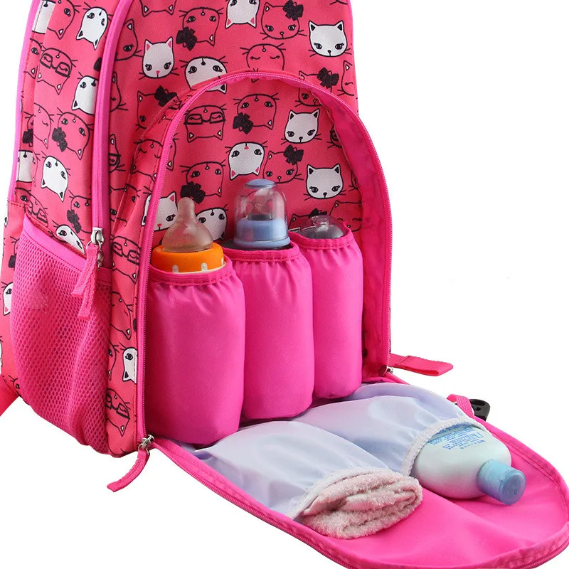 Brand New Fashion Mother Baby Stroller Backpack Shoulder Multifunctional Mother Pack Large Capacity Mummy Bags Free Drop Ship02